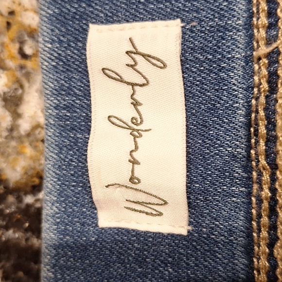 q Wonderly Blue Stretch Super Skinny Pull On Jeans 22W.  NWT - Picture 4 of 8